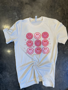 Smiley Face Valentine Tee