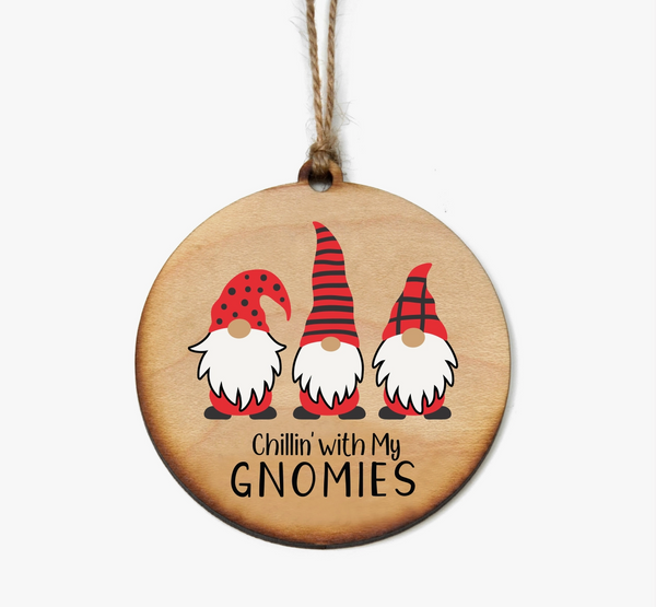 Wooden Christmas Ornaments- H