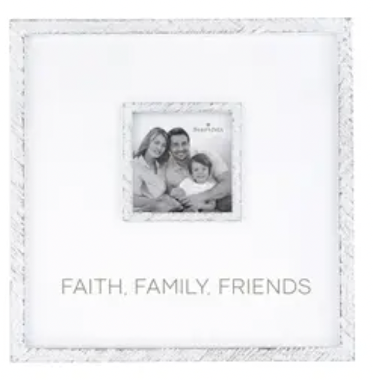 Photo Frame: Faith/Family/Friends- H