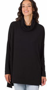 Long Sleeve Cowl Neck
